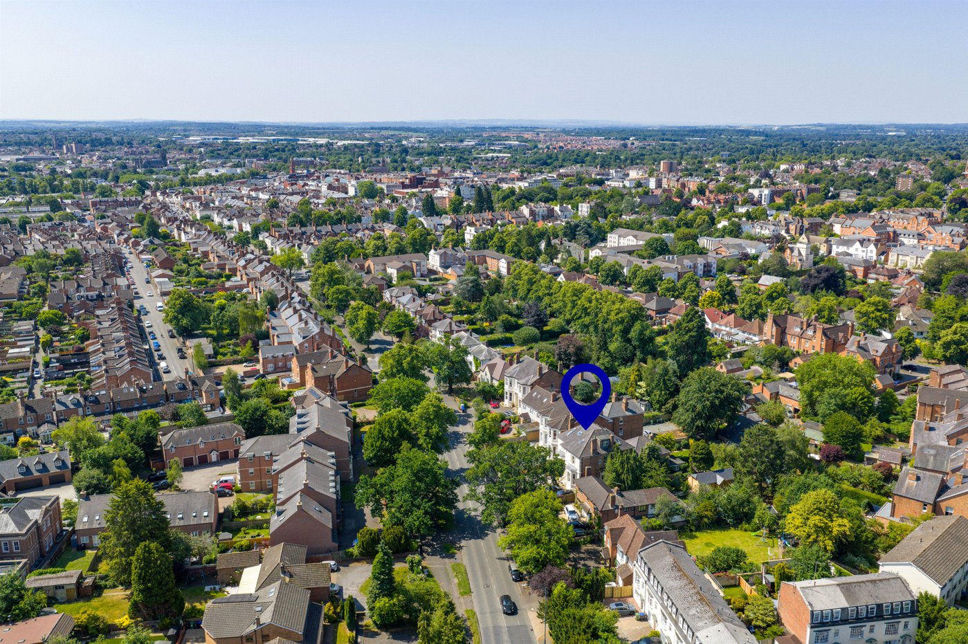 High Drone To Town